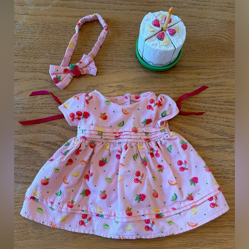 Bitty Baby Birthday Outfit